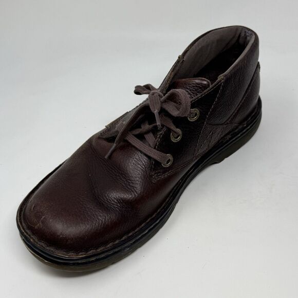 Dr Martens Brighton Chukka Boots Mens 10 Brown Leather Ankle Preppy Gorpcore Doc main image 5
